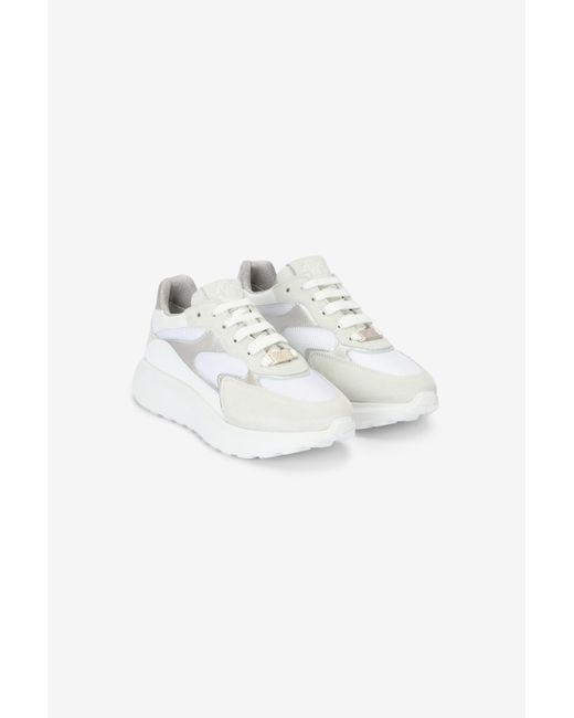 Sneakers À Lacets Avec Mélange D'Empiècements Roberto Cavalli en coloris Multicolor