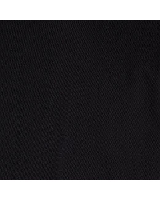 Polo Con Ricamo Squame Di Serpente di Roberto Cavalli in Black da Uomo