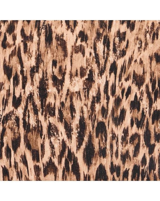 Roberto Cavalli Multicolor Leopard Print Sweatshirt