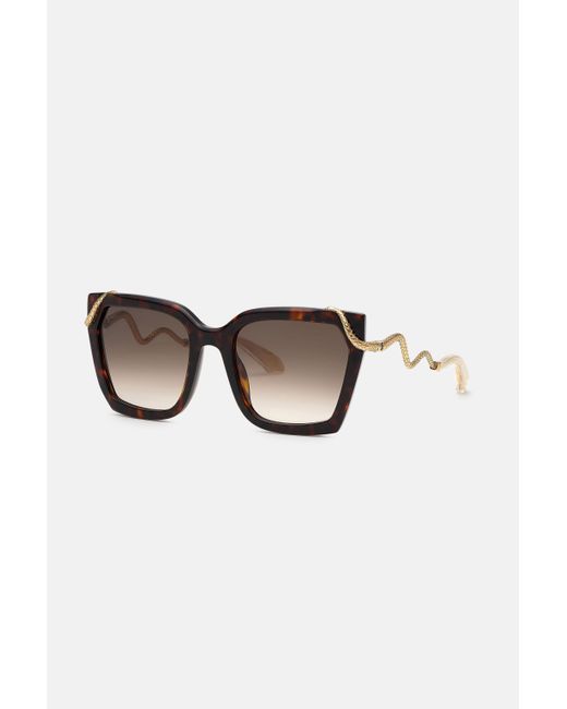 Occhiale Da Sole Snake Collection di Roberto Cavalli in Black