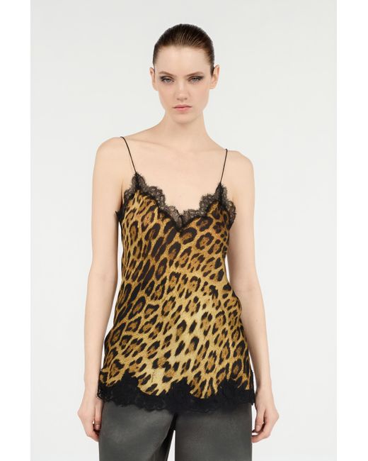 Abito Sottoveste di Roberto Cavalli in Brown