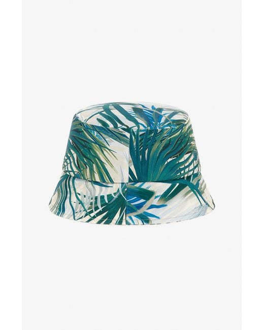 Roberto Cavalli Blue Cap With Logo