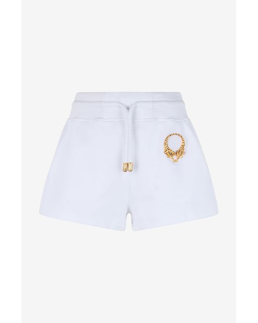 Roberto Cavalli Blue Roar Shorts
