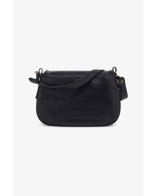 Roberto Cavalli Black Fang Shoulder Bag