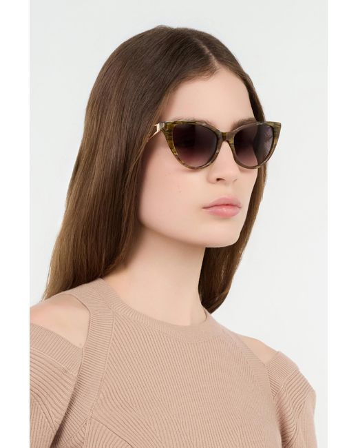 Roberto Cavalli Multicolor Cat-Eye Sunglasses