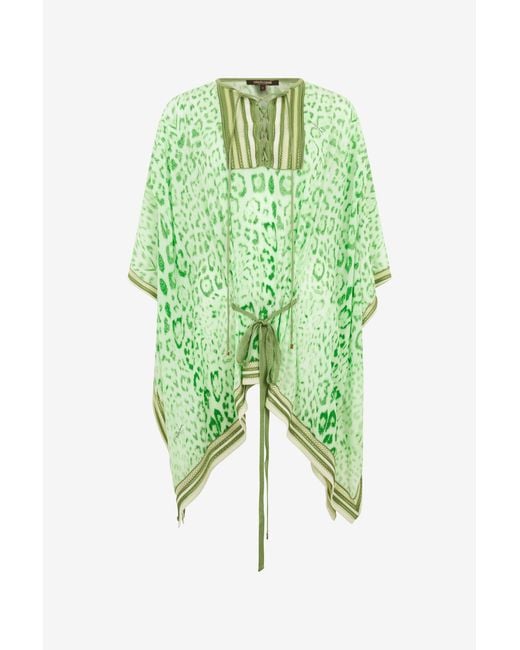 Roberto Cavalli Green Caftan