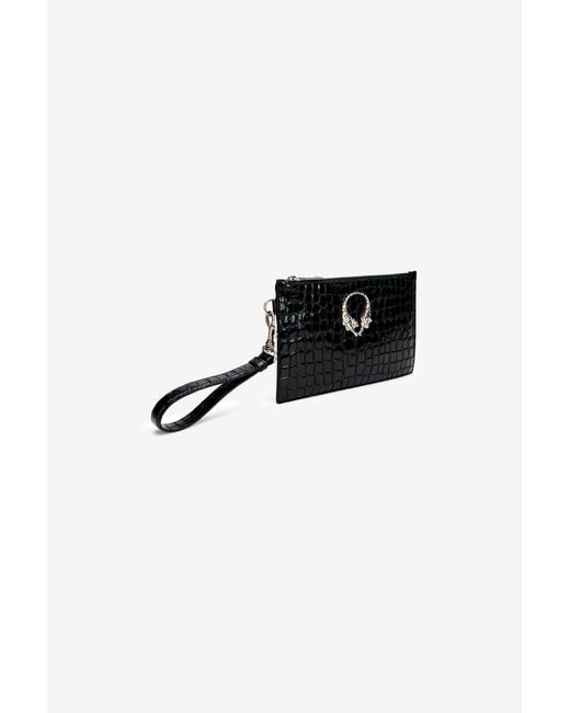 Pouch Roar di Roberto Cavalli in Black