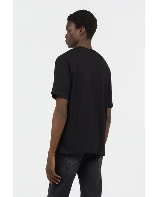 Roberto Cavalli Black T-Shirt With Logo for men