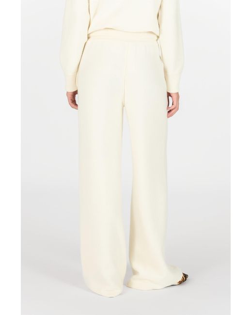 Roberto Cavalli White Drawstring Trousers