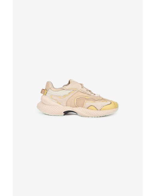 Roberto Cavalli White Serpentine Sneaker