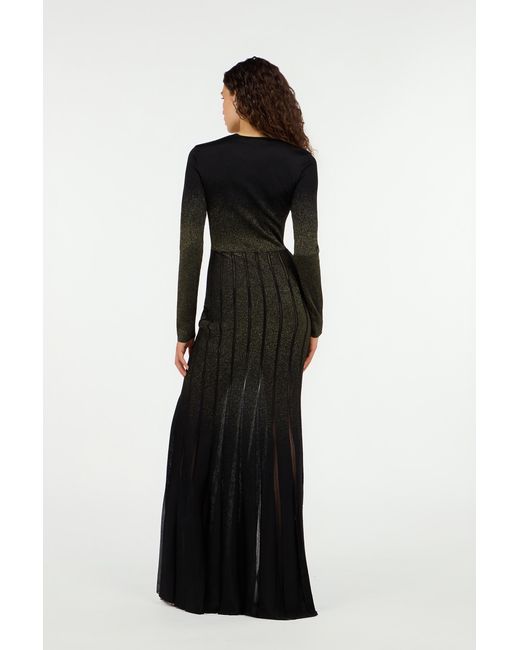 Roberto Cavalli Black Long Dress