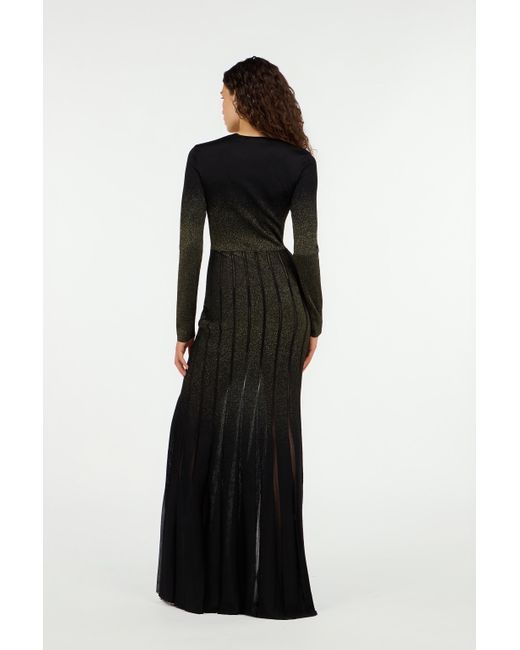 Roberto Cavalli Black Long Dress