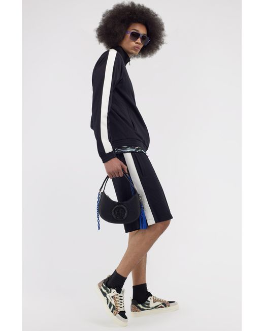 Roberto Cavalli Blue Just Cavalli Sweatshirt for men