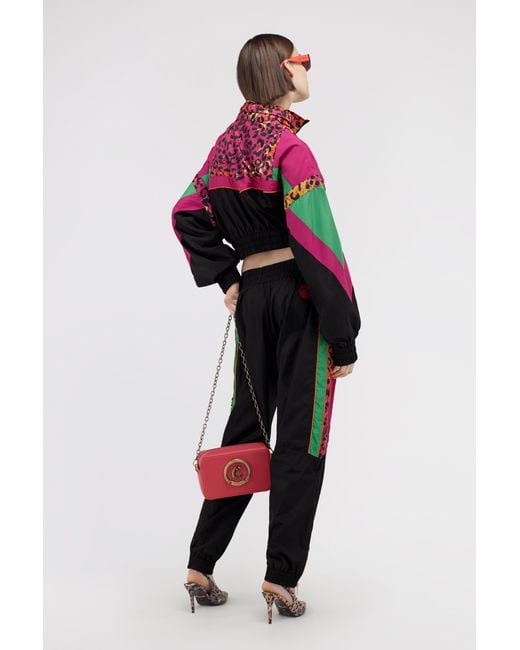 Roberto Cavalli Red Just Cavalli Bomber