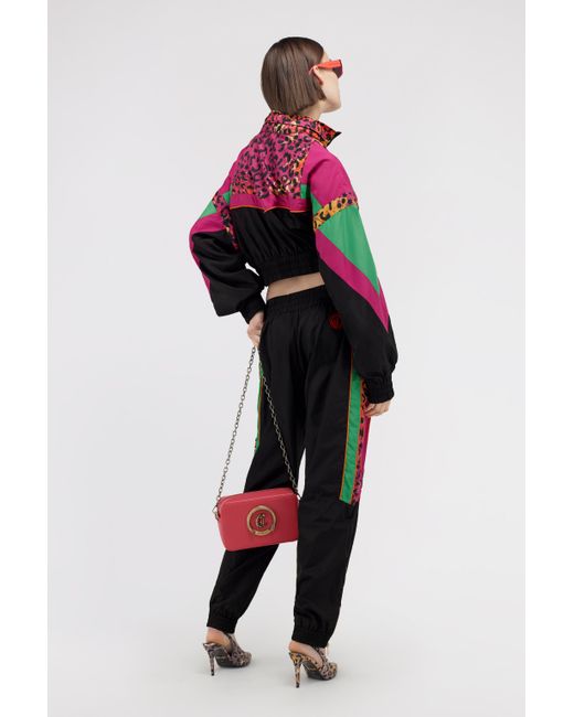 Roberto Cavalli Red Just Cavalli Bomber