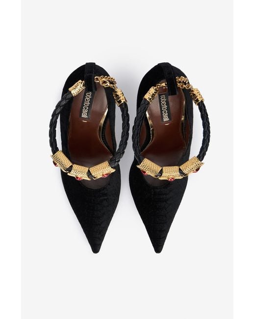Roberto Cavalli Black Pumps