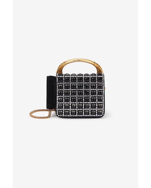 Roar Porta Airpods Bag di Roberto Cavalli in Black