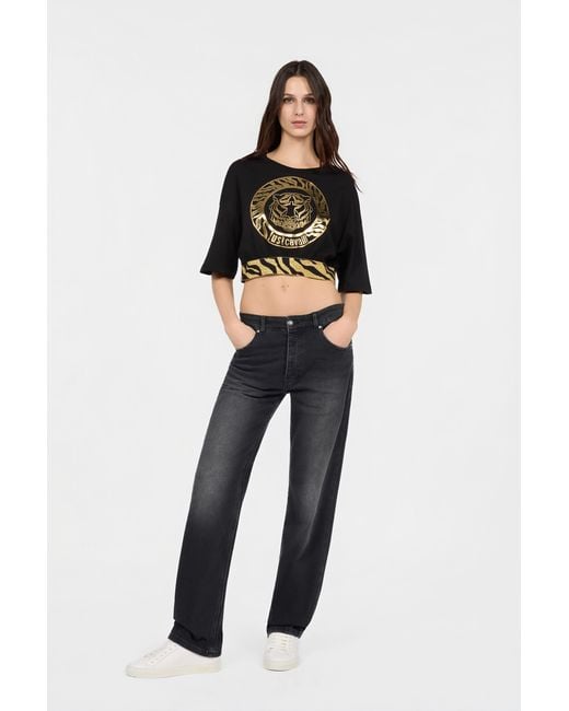 Roberto Cavalli Black T-Shirt