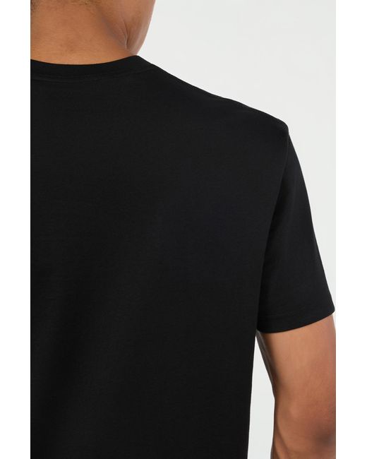 Roberto Cavalli Black T-Shirt With Just Cavalli Logo for men