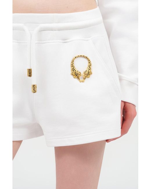 Roberto Cavalli Blue Roar Shorts