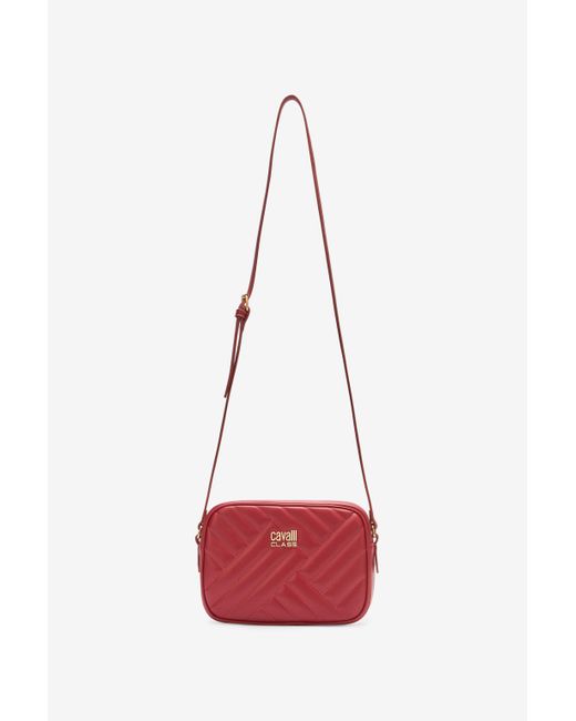 Roberto Cavalli Red Tasche Mit Schulterriemen