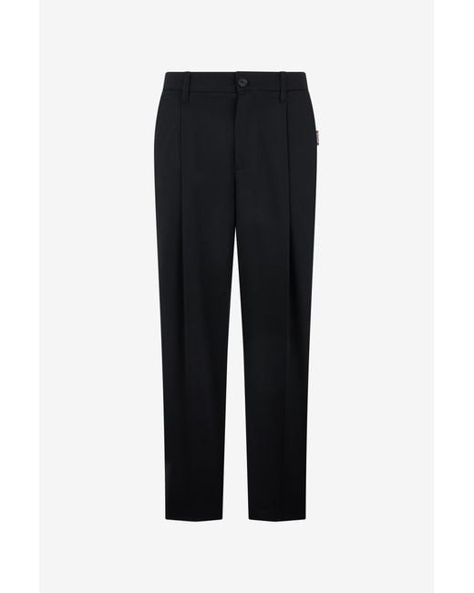 Roberto Cavalli Black Trousers for men