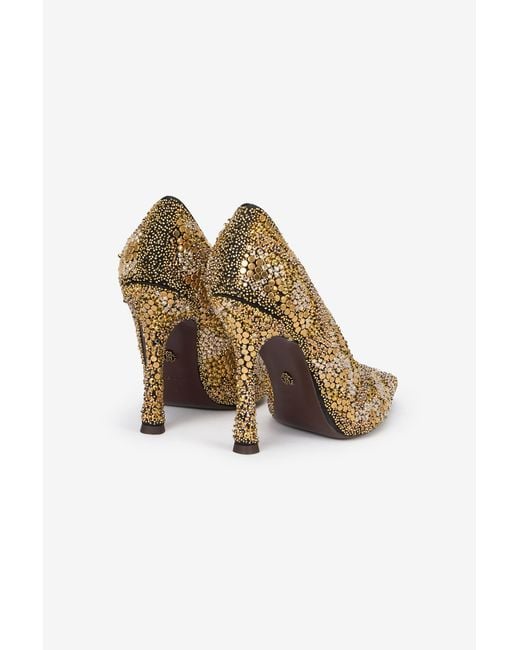 Roberto Cavalli Multicolor Pointed-Toe Pumps