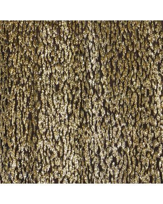 Roberto Cavalli Green Leopard Lamé Shirt