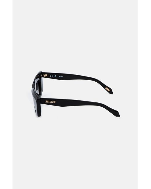 Roberto Cavalli Black Statement Front Sunglasses