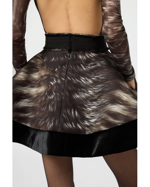 Roberto Cavalli Black Skirt
