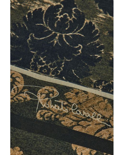 Roberto Cavalli Schultertuch Mit Brokatprint in Multicolor für Herren