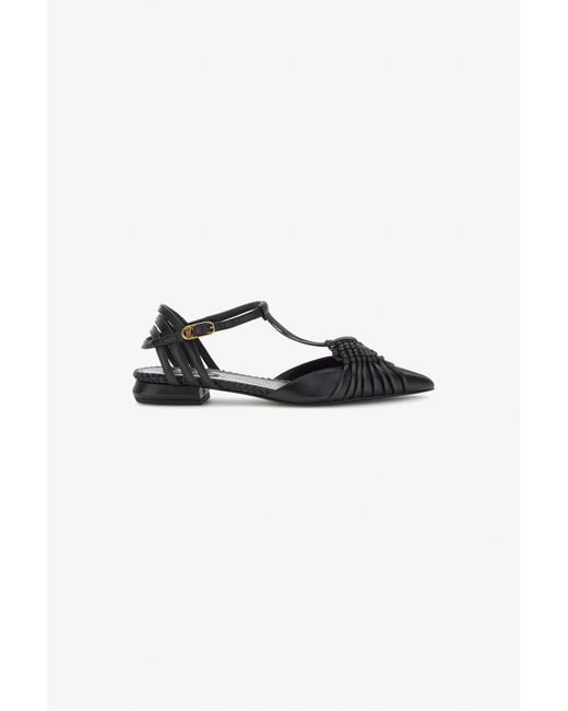 Roberto Cavalli Black Ballerina With Weave