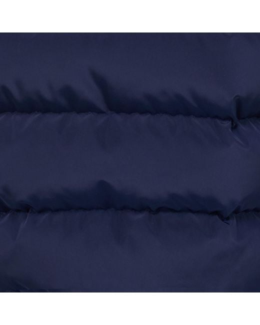 Roberto Cavalli Blue Daunenjacke Mit Marble-Print