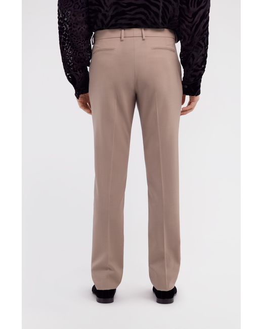 Roberto Cavalli White Tailored Pants With Fang for men