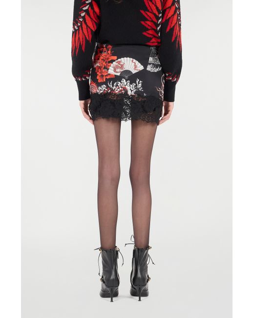Minigonna di Roberto Cavalli in Black