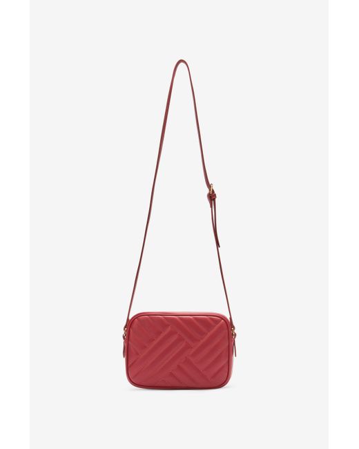 Roberto Cavalli Red Bag With Cavalli Class Chain Shoulder Strap