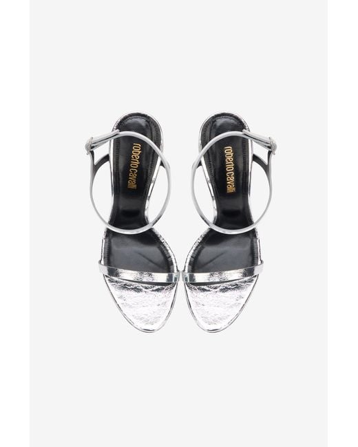 Roberto Cavalli Multicolor High Heel Sandal