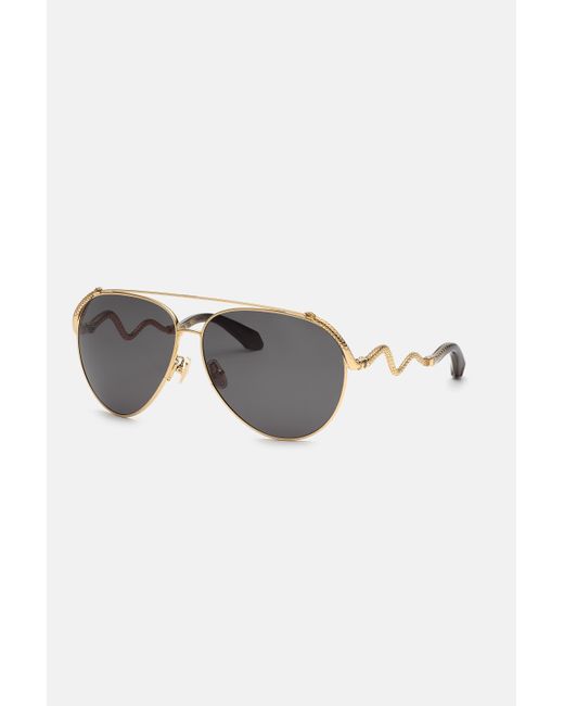 Roberto Cavalli Multicolor Sunglasses Snake Collection
