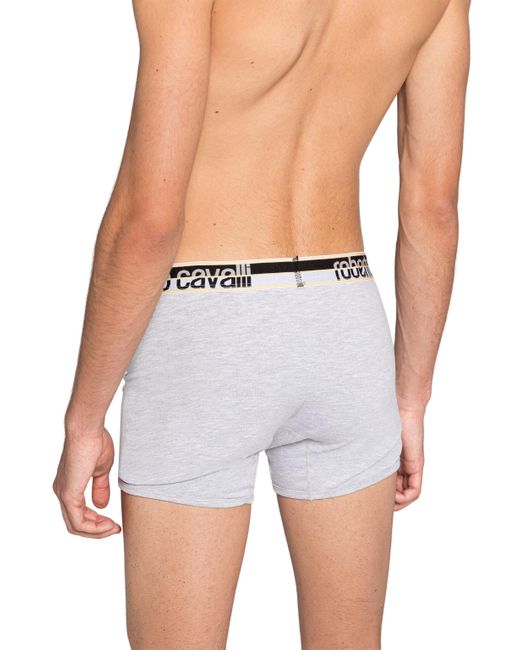 Roberto Cavalli Multicolor Logo Boxer Briefs for men