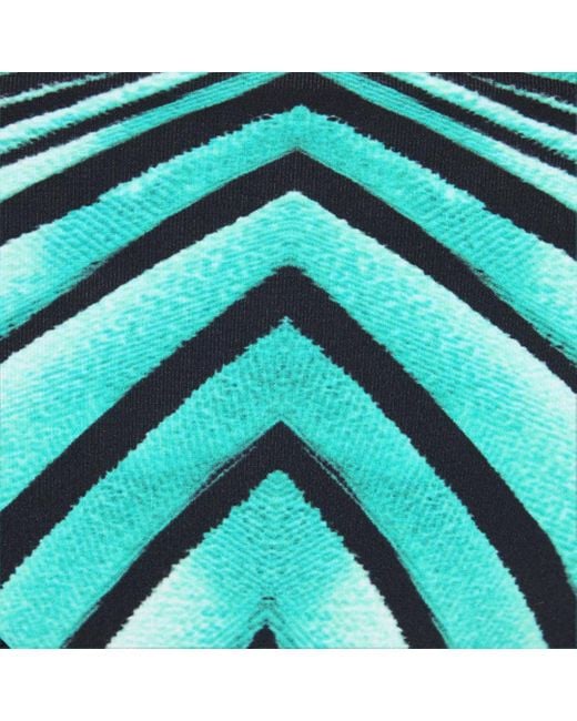 Roberto Cavalli Blue Ray Of Sea Print Swimsuit Bottom