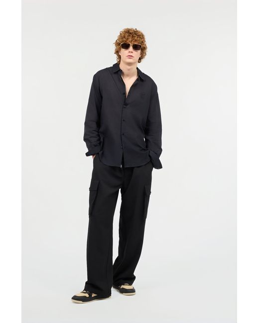 Roberto Cavalli Black Pants With Cargo Pockets for men