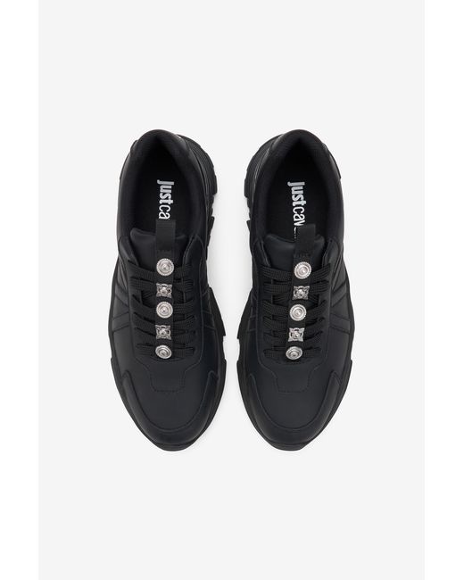 Roberto Cavalli Black Sneakers for men
