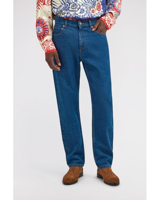 Vaqueros Clásicos Roberto Cavalli de hombre de color Blue