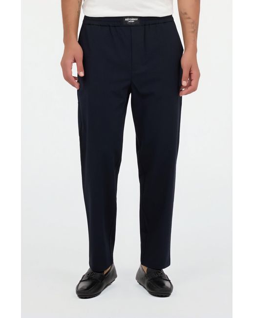 Roberto Cavalli Blue Soft Trousers for men