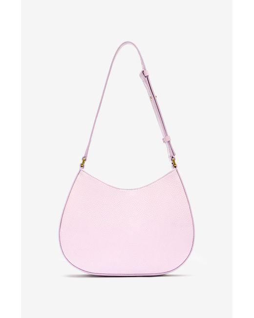 Roberto Cavalli Pink Shoulder Bag With Monogram Rc