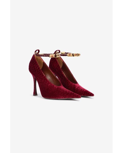 Roberto Cavalli Red Pumps