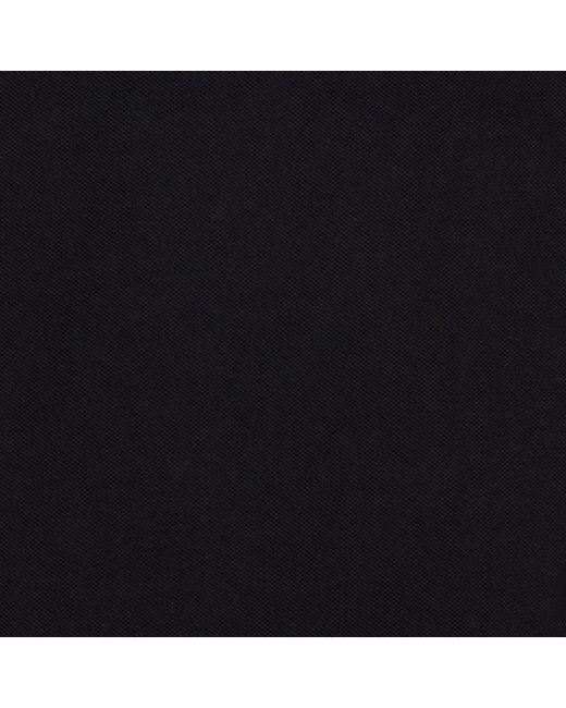 Roberto Cavalli Black Polo With Jaguar Skin Details for men