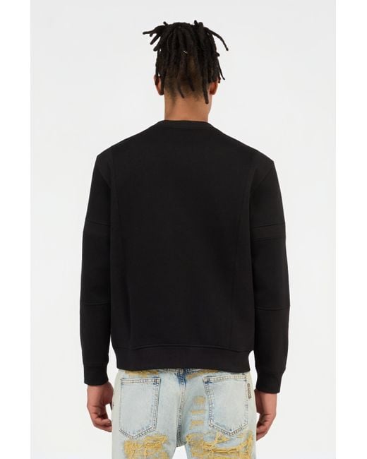Sudadera Negra Con Logo Just Cavalli Roberto Cavalli de hombre de color Black
