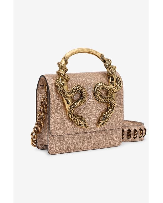 Medium Serpentine Bag di Roberto Cavalli in Multicolor