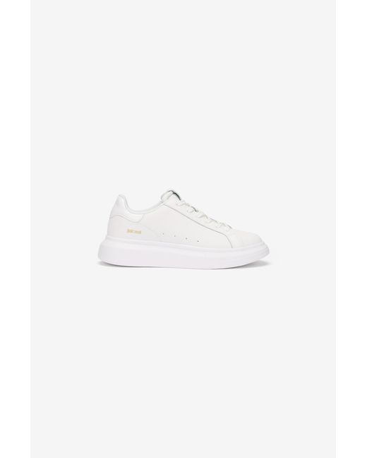 Roberto Cavalli Multicolor Leather Sneakers for men